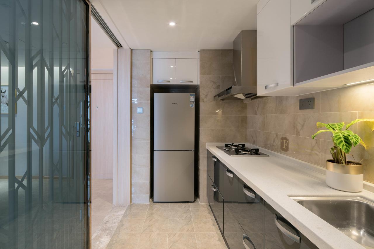 Tianfu In Service Apartement Chengdu Eksteriør bilde