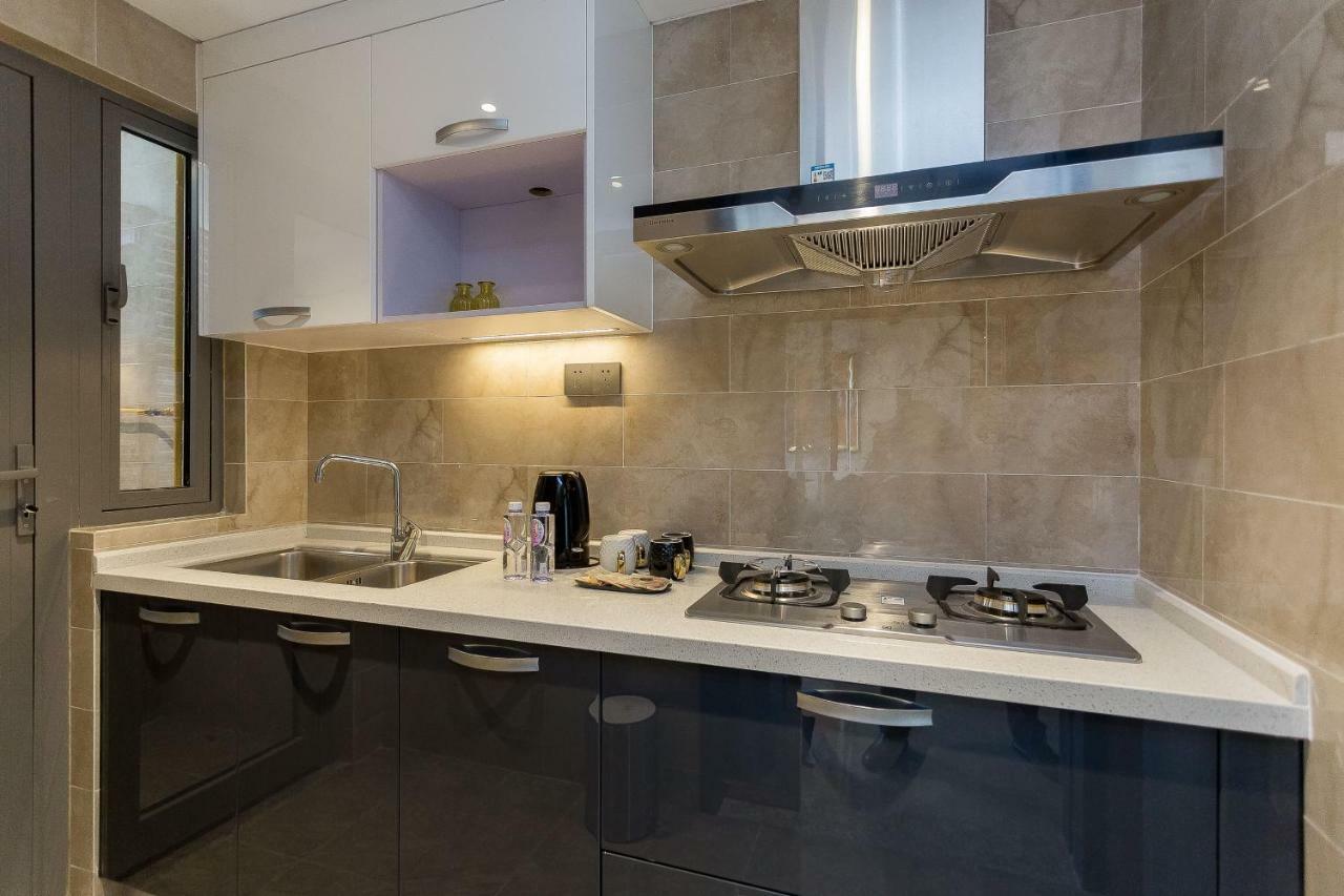 Tianfu In Service Apartement Chengdu Eksteriør bilde