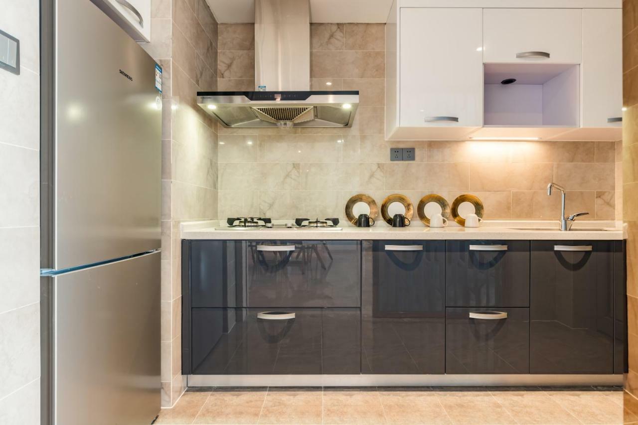 Tianfu In Service Apartement Chengdu Eksteriør bilde