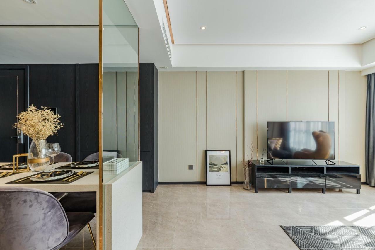 Tianfu In Service Apartement Chengdu Eksteriør bilde