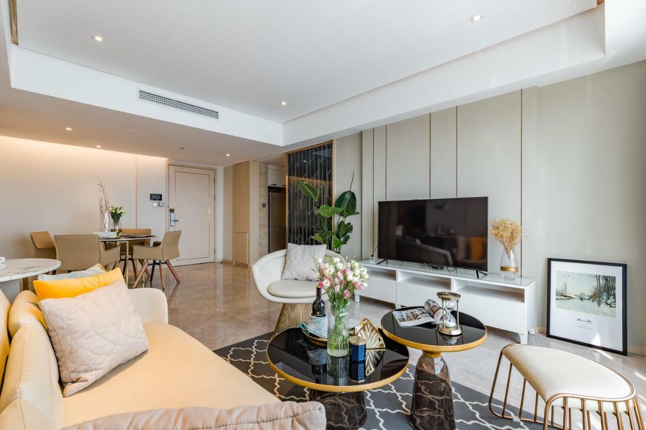 Tianfu In Service Apartement Chengdu Eksteriør bilde