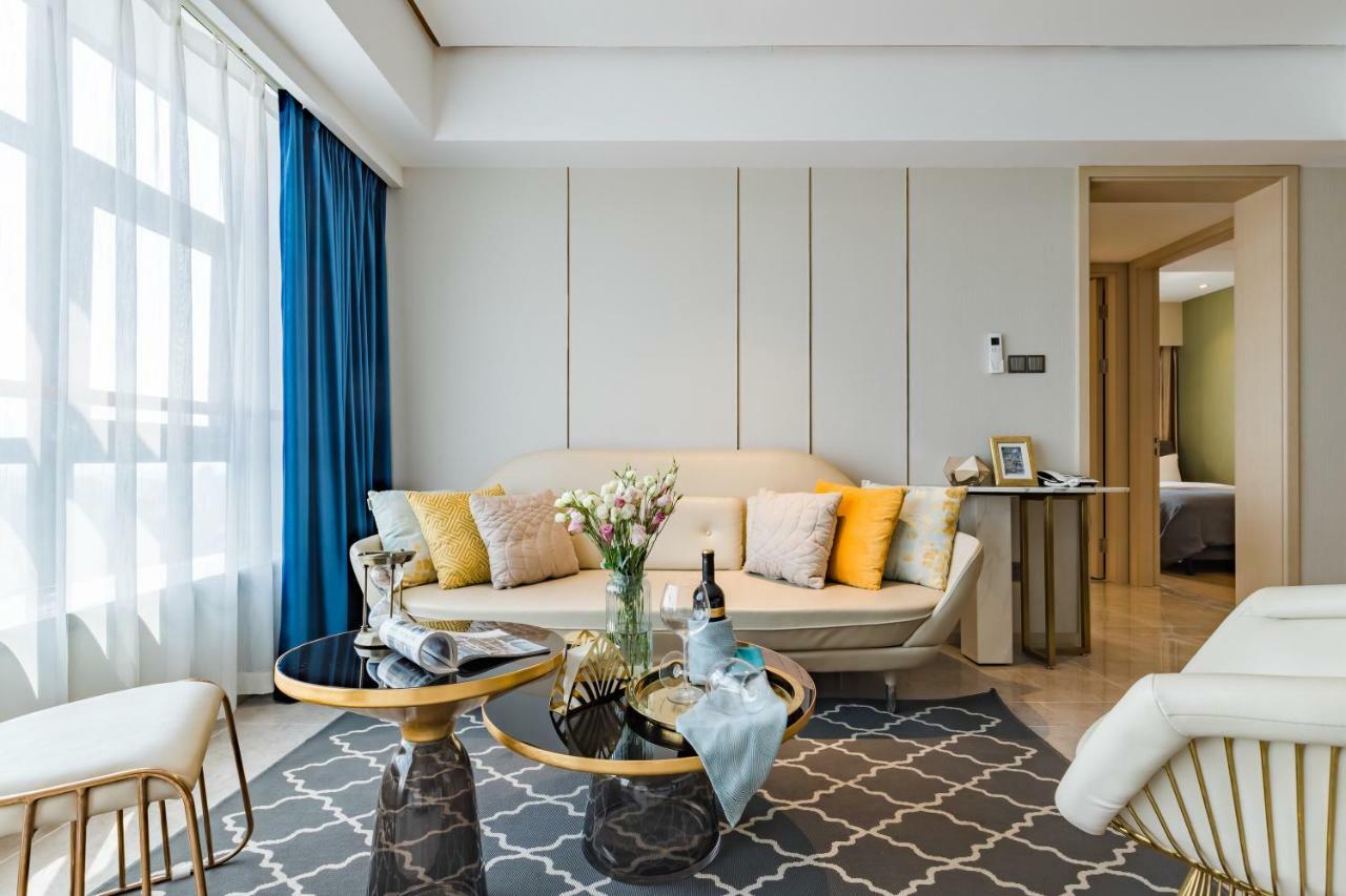 Tianfu In Service Apartement Chengdu Eksteriør bilde