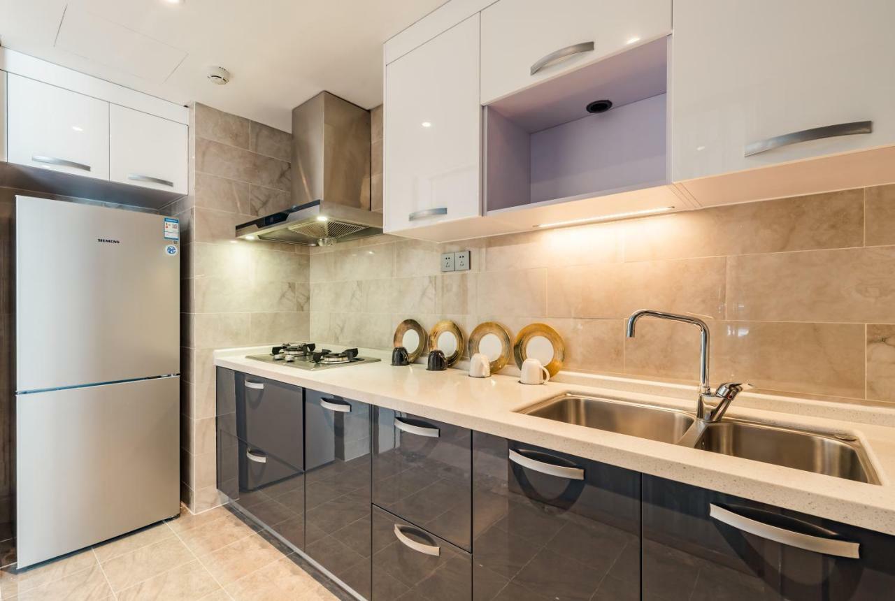 Tianfu In Service Apartement Chengdu Eksteriør bilde